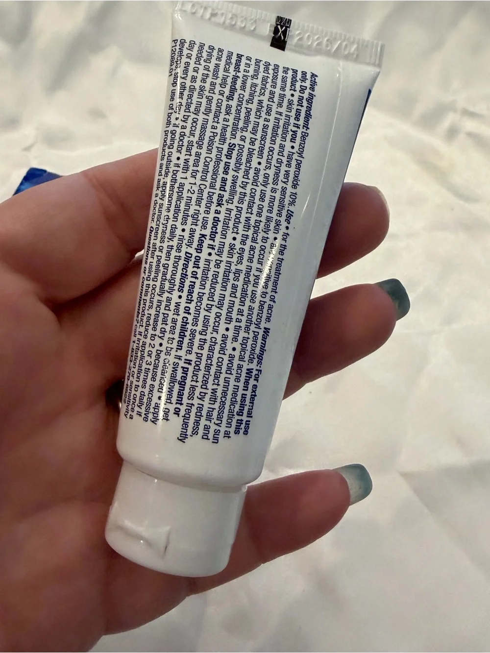 Panoxyl acne foaming
